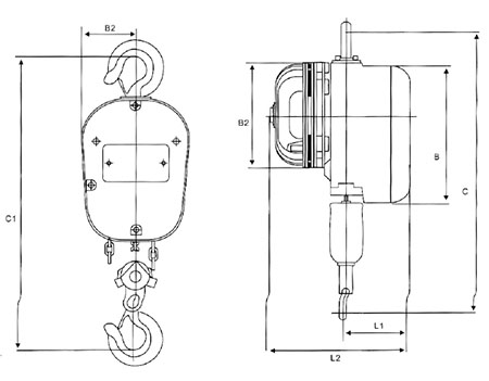 DHS型號電動葫蘆